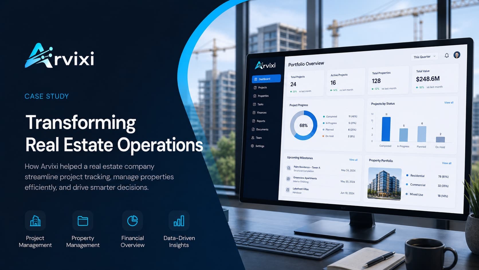 How a Real Estate Developer Digitised Its Entire Project-to-Handover Pipeline With a Custom Real Estate ERP